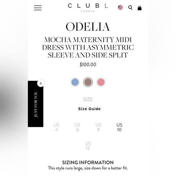 Club L London maternity dress - Picture 3 of 9